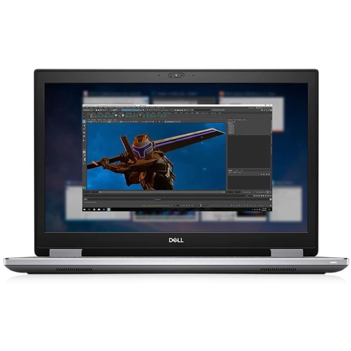 Ноутбук Dell Precision 7740 Core i7-9850H (2,6GHz) Ultrasharp 17,3" IGZO UHD (3840x2160) Antiglare16GB (2x8GB)DDR4,1TB SSD,NV RTX3000 (6GB DDR5),Smart Card,FPR,TPM,vPro,2xThunderbolt 3,IR CAM,6cell,W10 Pro 3y NBD 7740-5314 7740-5314