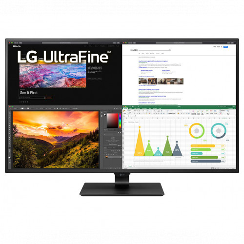 Монитор LG 42.5" UltraFine 43UN700-B черный IPS LED 16:9 HDMI M/M матовая 400cd 178гр/178гр 3840x2160 DP 4K USB 17.5кг 43UN700-B,ARUZ 43UN700-B,ARUZ