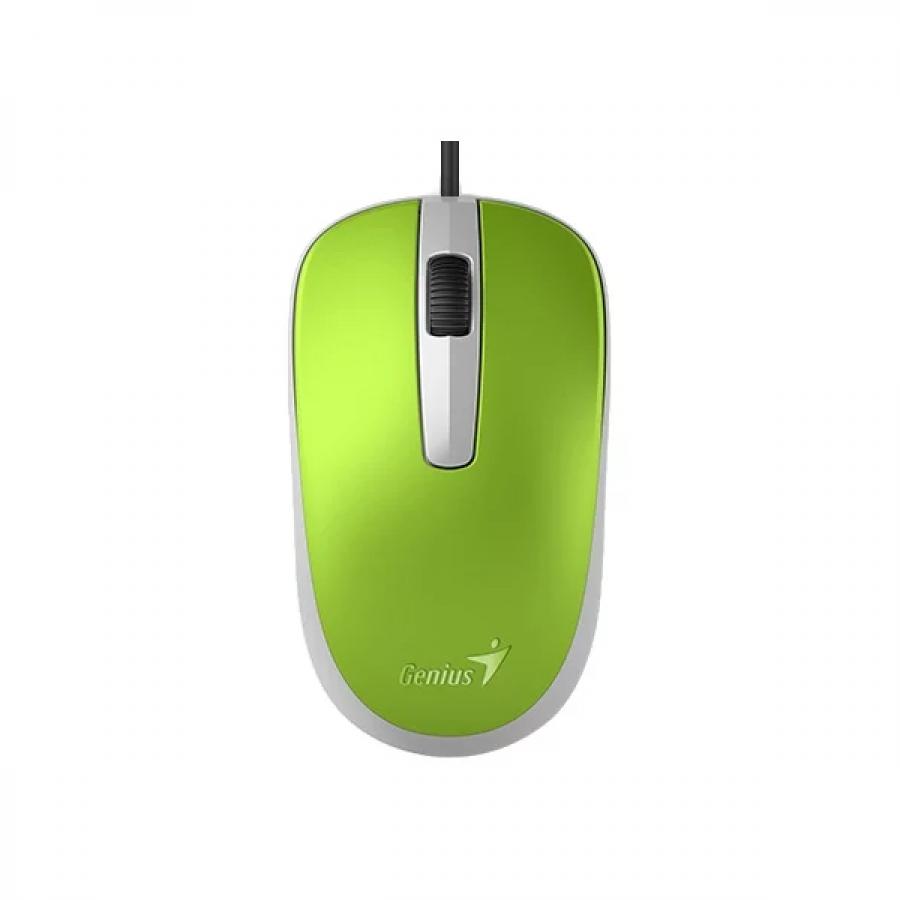 Мышь Genius Mouse DX-120, Optical, USB, 1000dpi, Green, подходит под обе руки 31010105105 31010105105