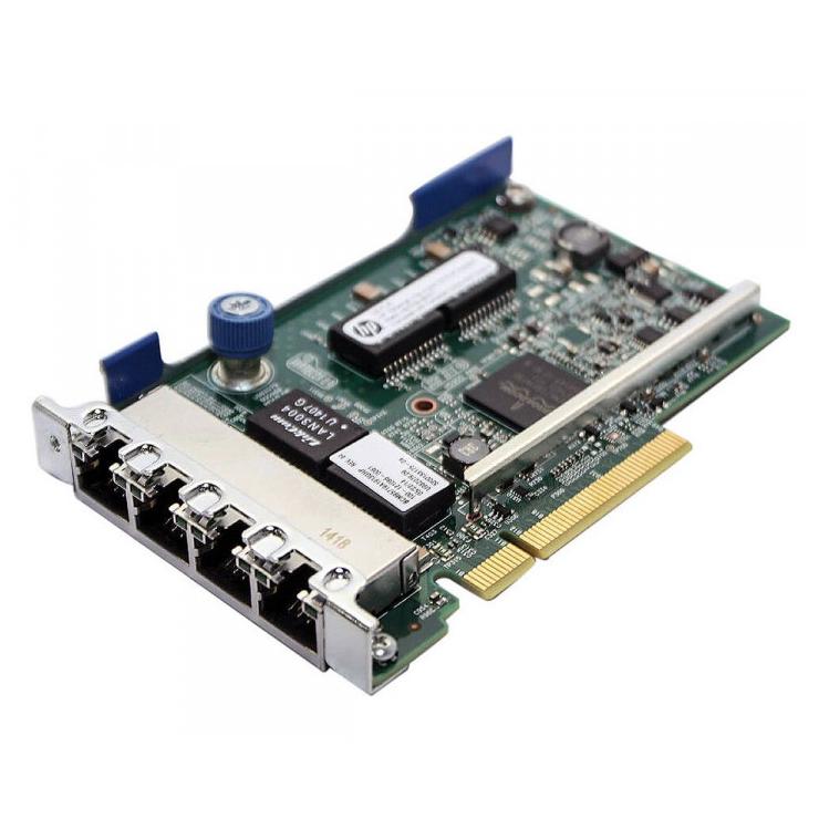 Сетевой адаптер HPE Ethernet 331FLR 1Gb 4-port FLR-T, Broadcom BCM5719 629135-B22 629135-B22