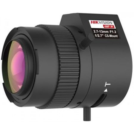 Объектив Hikvision TV2713D-4MPIR вариофокальный 4Мп 1/2.7"; 2.7-13мм F1.2-С; CS TV2713D-4MPIR TV2713D-4MPIR