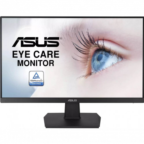 Монитор ASUS 23.8" VA247HE with HDMI cable/ VA247HE 23.8" WLED VA monitor, 16:9, 1920x1080, 5ms(GTG), 250 cd/m2, 100M :1 (3000:1), 178°(H), 178°(V), D-Sub, HDMI, DVI, 75 Hrz, Kensington lock, Flicker free, VESA 100x100 mm, black, HDMI cable 23.8"(192 90LM0795-B02170 #3