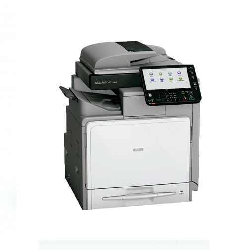 МФУ Ricoh MP C401ZSP A4, цветной, 2Гб, 40стр/мин, дуплекс, GigaLAN, HDD320, ARDF100, SMART-панель, с девел-ом, без тонера 417126 417126