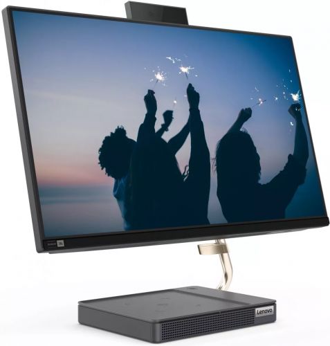 Моноблок Lenovo IdeaCentre AIO 5 27IOB6 27"(2560x1440)/Intel Core i5 11400T(1.3Ghz)/8192Mb/512SSDGb/noDVD/Ext:nVidia GeForce RTX3050(4096Mb)/BT/WiFi/war 1y/grey/Win11Home + Keyboard, mouse USB F0G4007JRK F0G4007JRK