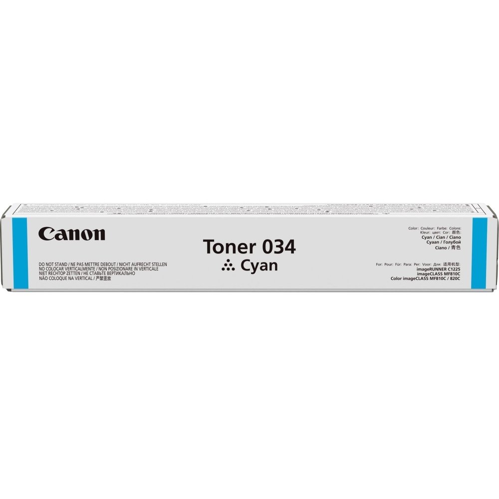 Тонер Canon 034 голубой для iR C1225/C1225iF (7300 стр.) 9453B001 9453B001