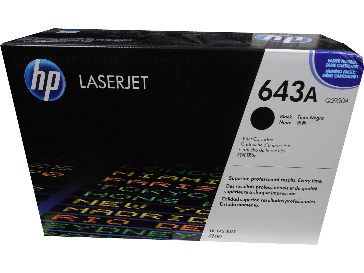 Тонер-картридж HP 643A Black для CLJ 4700 (11000 стр) Q5950A Q5950A #2