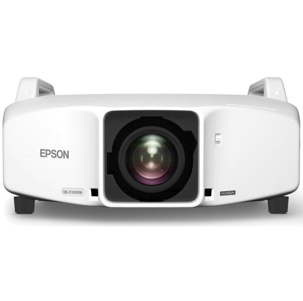 Проектор Epson EB-Z11000W WXGA (1280x800), основной формат - 16:10, 11000 lm, 15000:1,  RJ45 x1, Wi-fi опционально, 26 кг. (с объективом) V11H608040 V11H608040
