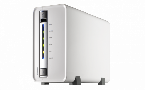 Сетевой RAID-накопитель QNAP 2 отсека для HDD. Marvell 1,6 ГГц TS-212P TS-212P