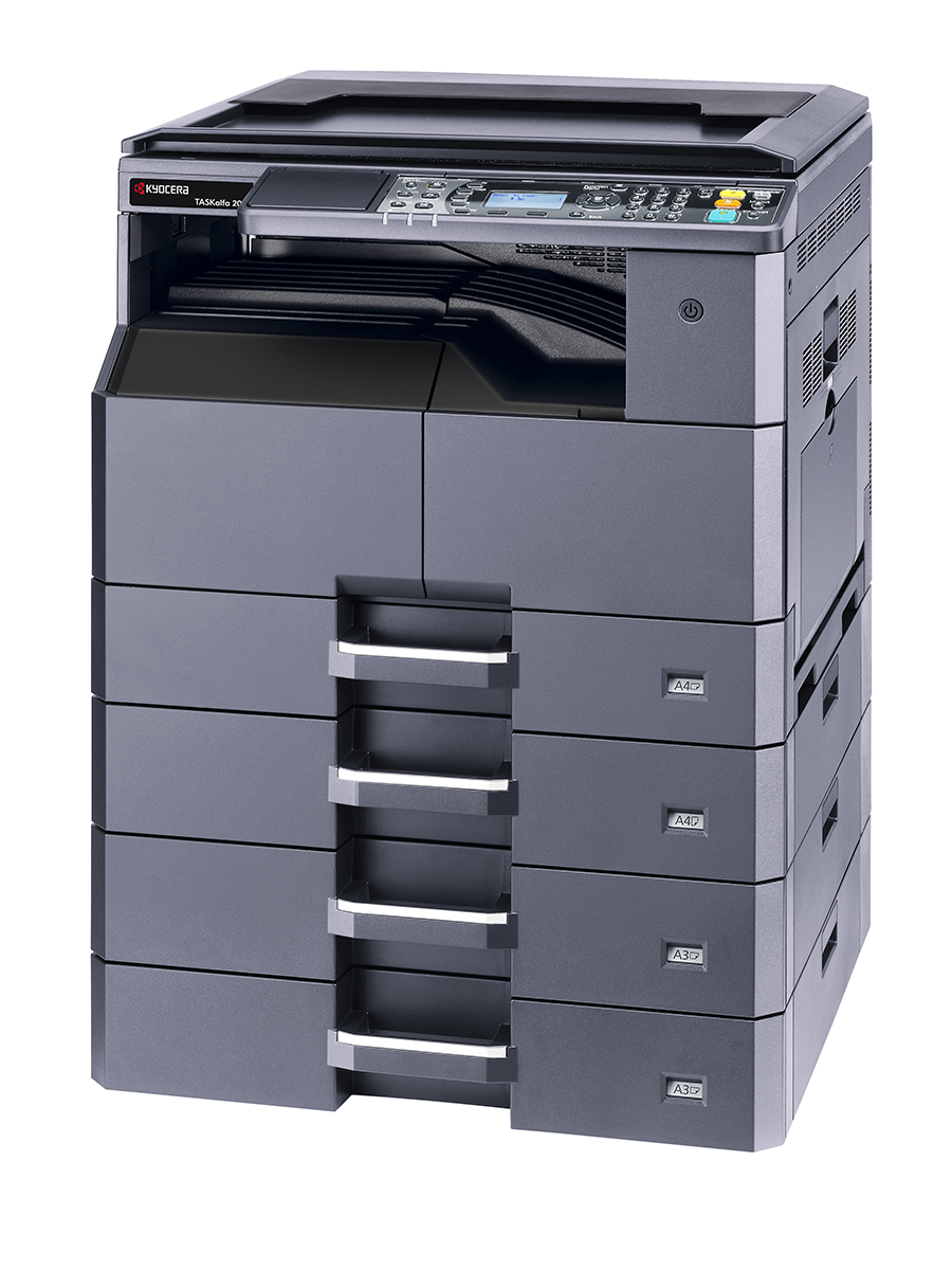 МФУ Kyocera TASKalfa 2021 (A3, 20/10 ppm А4/A3, 600 dpi, 256 Mb, USB 2.0, б/крышки, тонер)  1102ZP3NL0 1102ZP3NL0