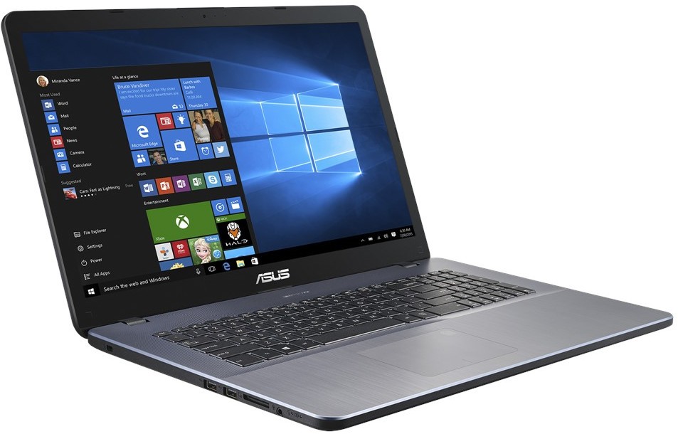 Ноутбук ASUS VivoBook M705BA-BX124 A9 9425/8Gb/1Tb/SSD256Gb/UMA/17.3"/HD+ (1600x900)/noOS/WiFi/BT/Cam 90NB0PT2-M01930 90NB0PT2-M01930