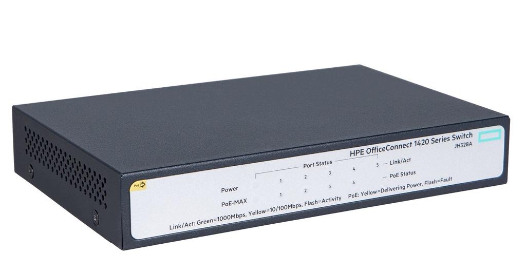 Коммутатор HPE 1420 5G PoE+ (32W) Switch JH328A JH328A #2