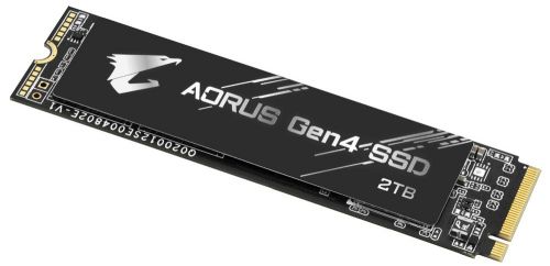 Твердотельный накопитель Gigabyte M.2 2280 2TB AORUS Client SSD PCIe Gen4x4 with NVMe, 5000/4400, IOPS 750/700K, MTBF 1.77M, 3D TLC, 2 GP-AG42TB GP-AG42TB