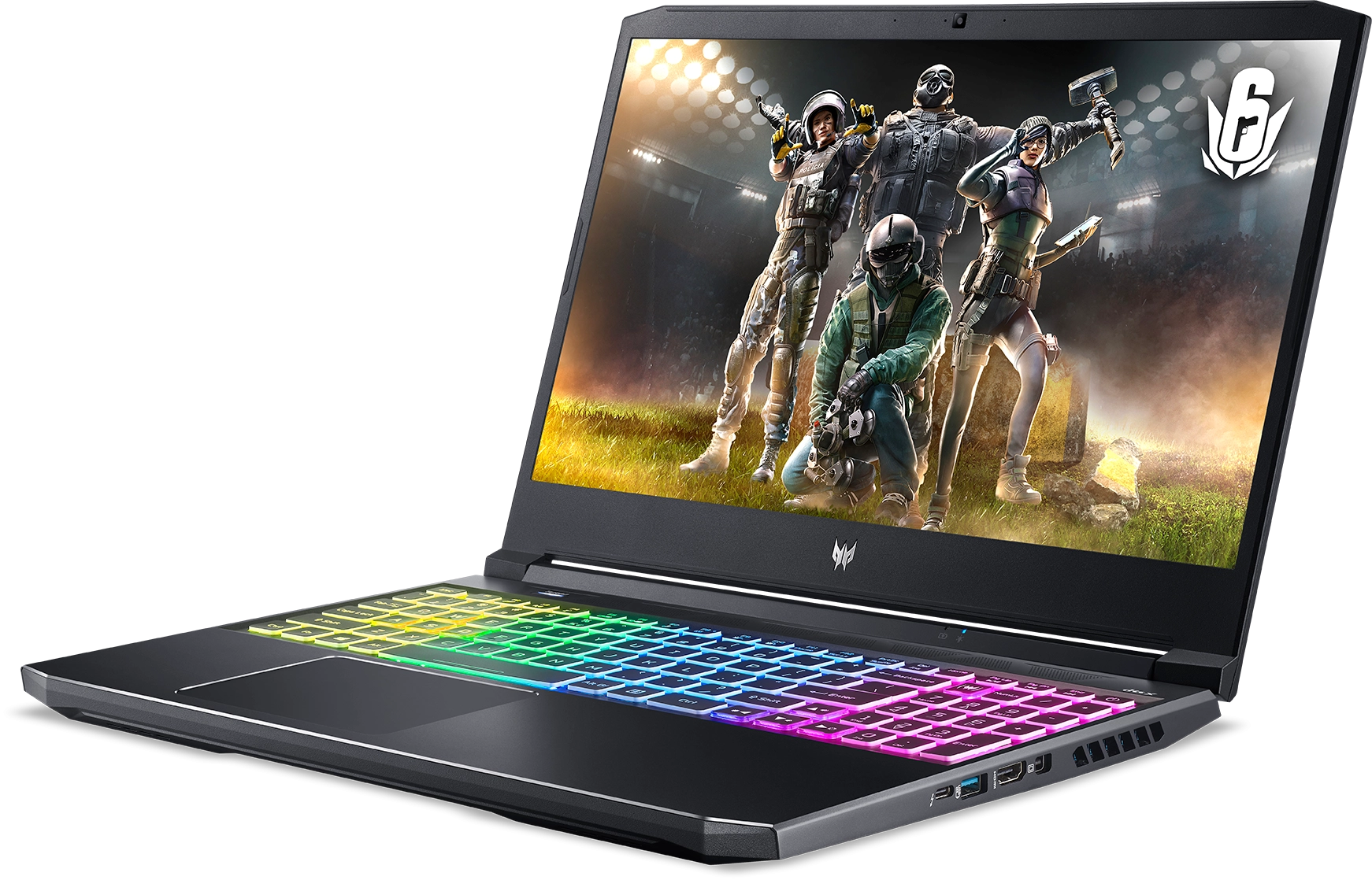 Ноутбук Acer Gaming PH315-54-517J 15.6" FHD, Intel Core i5-11400H, 8Gb, 512Gb SSD, No ODD, NVIDIA GF RTX 3050Ti 4GB DDR6 NH.QC5ER.004 NH.QC5ER.004