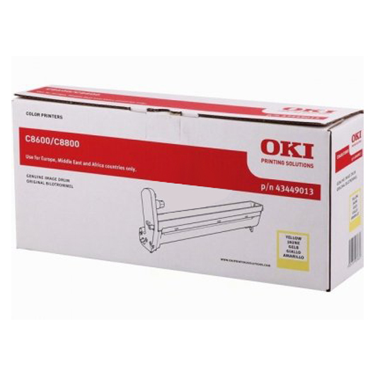 Барабан Oki C8600/8800 желтый (20K 43449013 43449013 #4