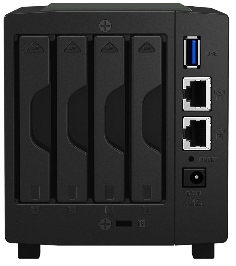 СХД Synology настольное исполнение 4BAY NO HDD USB3 DS419SLIM DS419SLIM #5