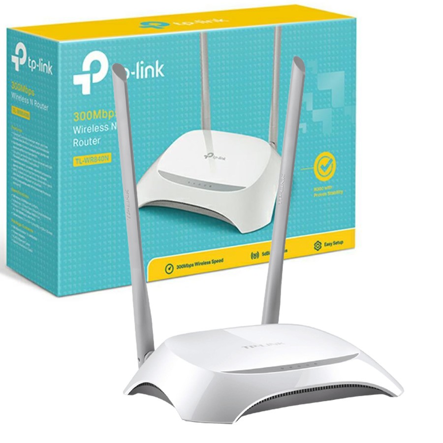 Маршрутизатор TP-Link 300 Мбит/с 802.11b/g/n, 1*WAN+4*LAN 10/100, 802.1Q TAG VLAN для IPTV TL-WR840N TL-WR840N