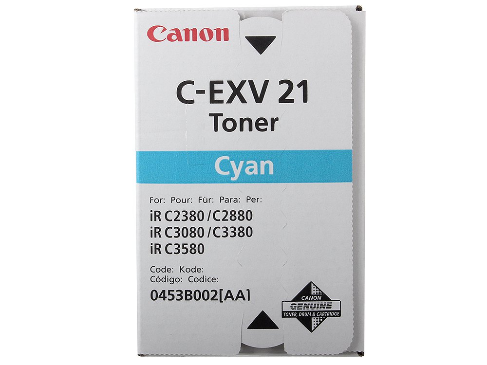 Тонер Canon C-EXV 21 голубой для iRC2880/3380/3880 (14К) 0453B002 0453B002 #3