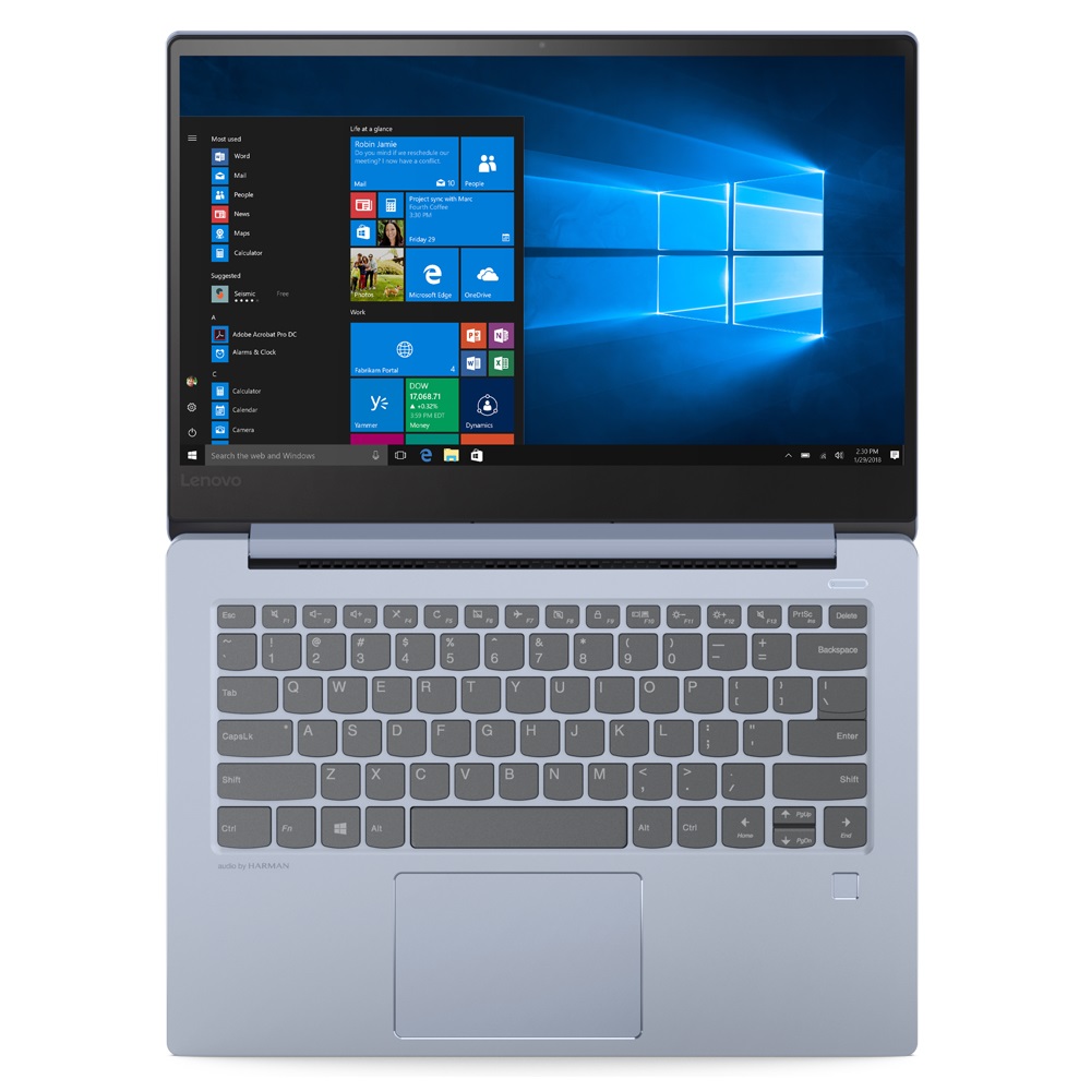Ноутбук Lenovo IdeaPad 530S-14IKB Core i7 8550U, 16Gb, SSD256Gb, Intel UHD Graphics 620, 14", IPS, FHD (1920x1080), Windows 10 Home, blue, WiFi, BT, Cam¶ 81EU00P6RU 81EU00P6RU