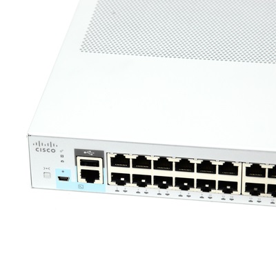 Коммутатор Cisco Catalyst 2960L 48 port  GigE PoE+, 4x10G SFP+, Lan Lite WS-C2960L-48PQ-LL WS-C2960L-48PQ-LL