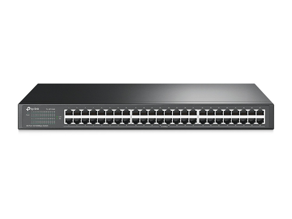 Коммутатор TP-Link 48*10/100, 1U 19-дюймовый монтируемый в стойку стальной корпус TL-SF1048 TL-SF1048 #2