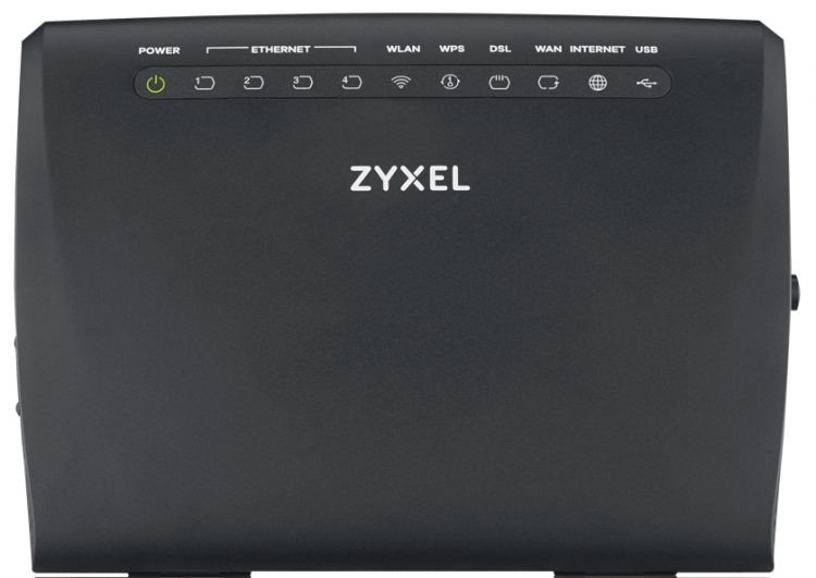 Маршрутизатор Zyxel VMG1312-B10D Wireless N VDSL2 4-port Gateway with USB VDSL2 profile 17a over POTS Gateway, 4FE LAN ports, 1 USB Port WiFi N300, EU+UK STD versio VMG1312-B10D-EU02V1F VMG1312-B10D-EU02V1F #1
