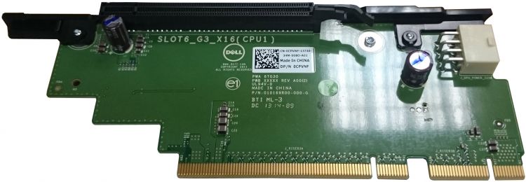 Райзер Dell EMC R720/R720xd Riser PCIe x16 Slot - Kit 330-10282 330-10282