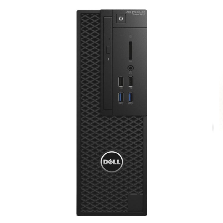 Персональный компьютер Dell Precision 3420 SFF Xeon E3-1245v6 (3.7)/16Gb/1Tb 7.2k/SSD256Gb/HDGP630/DVDRW/Windows 10 Professional 64/GbitEth/черный (3420-4520) 3420-4520
