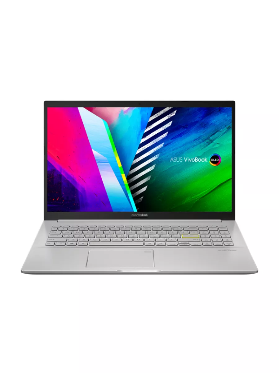 Ноутбук ASUS VivoBook 15 K513EA-L1897W Intel Core I7-1165G7/16Gb/512Gb SSD/15.6" FHD OLED (1920x1080)/WiFi /BT/Cam/ILLUMINATED KB/Windows 11 Home/1.8Kg/ SILVER/RU_EN_Keyboard 90NB0SG2-M38580 90NB0SG2-M38580