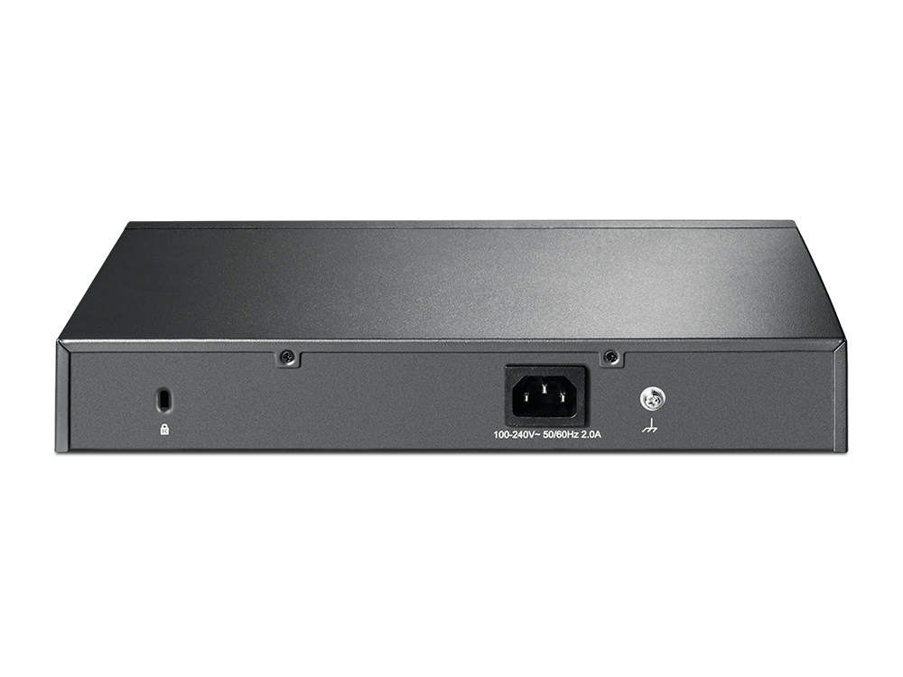 Коммутатор TP-Link PoE+ L2, 8*10/100/1000, 2 SFP, поддержка 802.3at/af T2500G-10MPS T2500G-10MPS