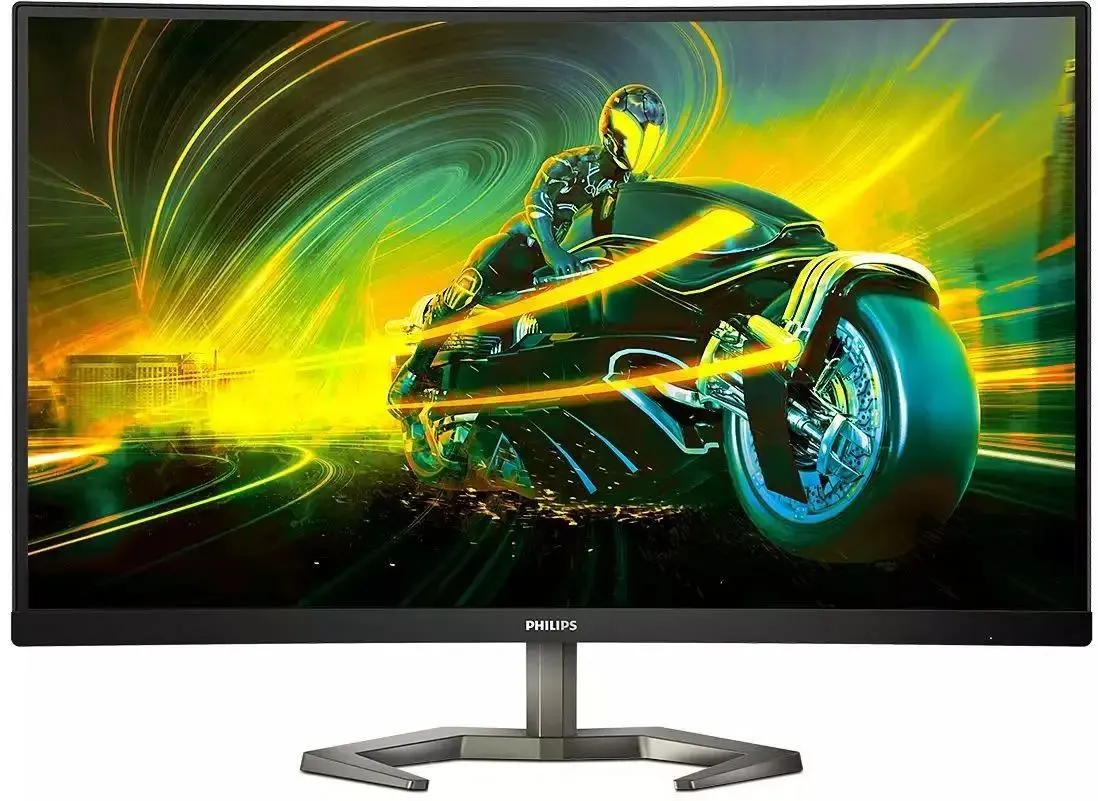 Монитор Philips  27" black/silver VA, Curved, 2560x1440, 178°/178°, 250cd/m2, 4000:1, 1ms, 165Hz, 2xHDMI, DP 27M1C5500VL 27M1C5500VL #1