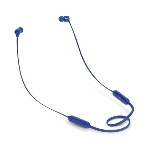 Гарнитура вкладыши JBL T110BT BLU синий беспроводные bluetooth (шейный обод) JBLT110BTBLU JBLT110BTBLU #1