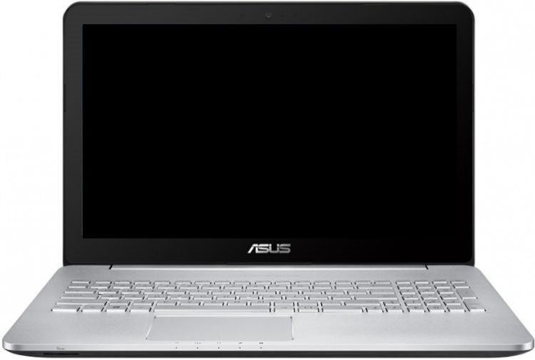 Ноутбук ASUS N552VX Intel i7 6700HQ/8Gb/1Tb/DVD-RW/15.6" FHD/NVIDIA GeForce GTX 950M 2Gb/Camera/Wi-Fi/Win10 Silver 90NB09P1-M04220 90NB09P1-M04220