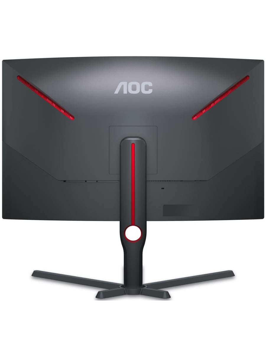 Монитор AOC 32" Black-Red с поворотом экрана (VA, изогнутый, 2560x1440, 165Hz, 1 ms, 178°/178°, 300 cd/m, 80M:) CQ32G3SU CQ32G3SU #2