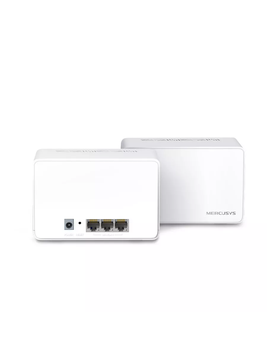 Роутер Mercusys Halo H80X(2-pack) Mesh система AX3000 Wi-Fi 6, до 574 Мбит/с на 2,4 ГГц + до 2402 Мбит/с  Halo H80X(2-pack) Halo H80X(2-pack)