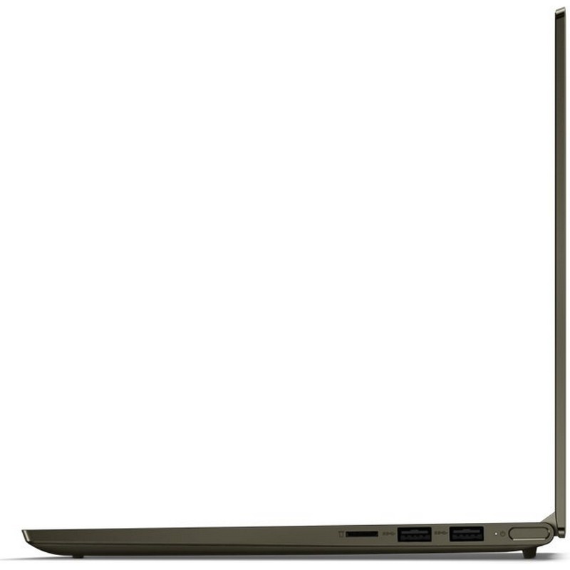 Ноутбук Lenovo Yoga Slim7 14IIL05 Core i5 1035G4/16Gb/SSD1000Gb/Intel Iris Plus graphics/14"/IPS/FHD (1920x1080)/Windows 10/d.green/WiFi/BT/Cam 82A1008BRU 82A1008BRU