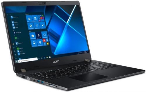 Ноутбук Acer TravelMate P2 TMP215-53-739C, 15.6" FHD (1920x1080) IPS, i7-1165G7, 2x8 GB DDR4, 512GB PCIe NVMe SSD, UHD Graphics, WiFi, BT, HD camera, SCR, FPR, 48Wh, 45W, Win 10 Pro, 3 CI, Black, 1.8kg NX.VPWER.001 NX.VPWER.001