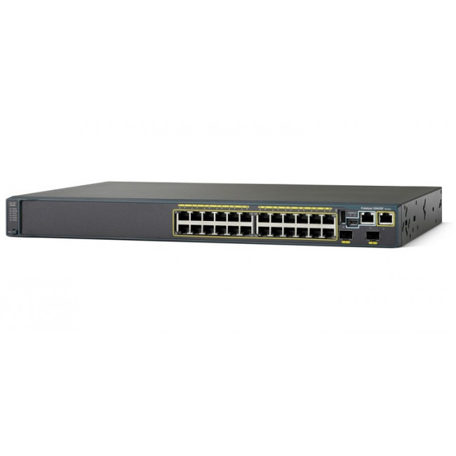 Комммутатор Cisco 24 FE, PoE 370W, 2 x SFP, LAN Base WS-C2960S-F24PS-L WS-C2960S-F24PS-L
