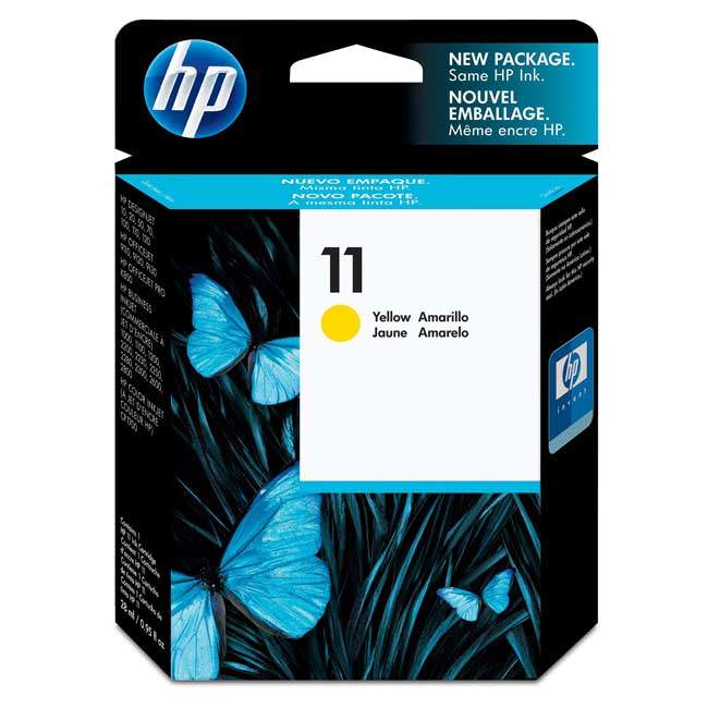 Картридж струйный HP желтый для HP DJ 2000C/CN/2500C/2200/2250/500/800 C4838A C4838A