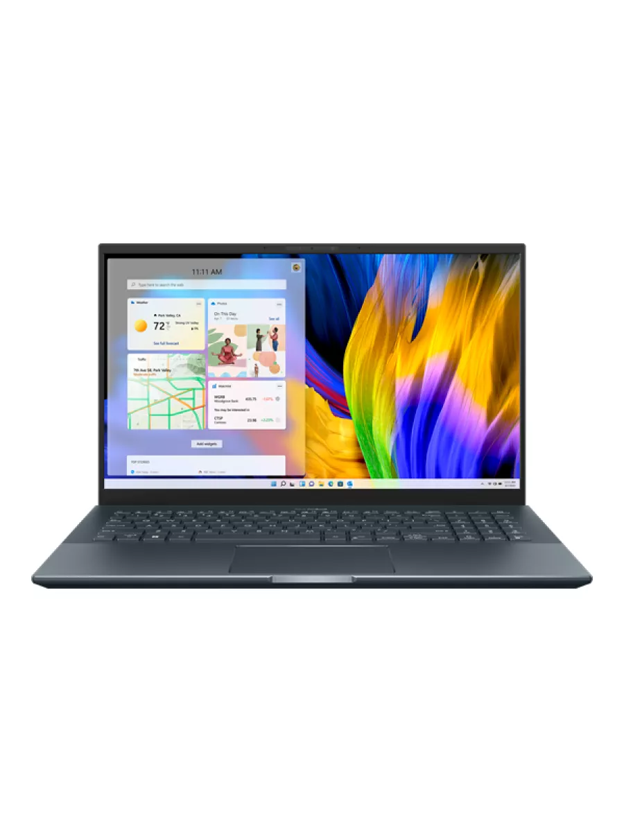 Ноутбук ASUS Zenbook Pro 15 UM535QA-KS241 AMD Ryzen 7 5800H/16Gb/1Tb SSD SSD Nvme/15.6 FHD GLARE TOUCH IPS 400 nit 1920x1080/WiFi5/BT/No OS/1.8Kg/PINE GREY(GLASS)/SLEEVE/RU_EN_Keyboard 90NB0UK1-M00BN0 90NB0UK1-M00BN0 #1