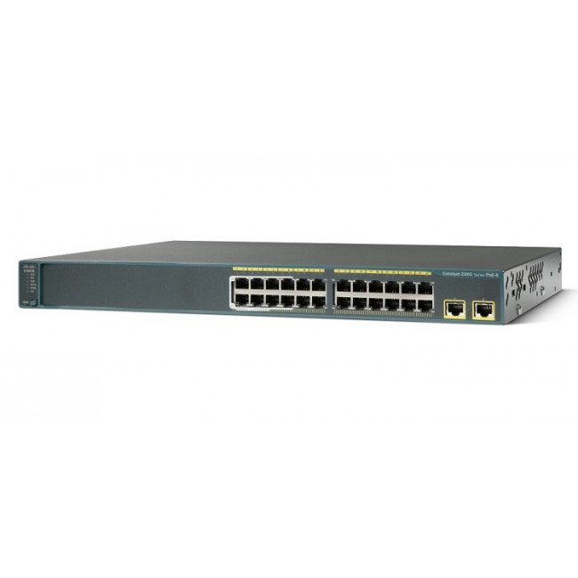 Комммутатор Cisco Catalyst 2960 24 10/100 + 2 1000B WS-C2960-24TT-L WS-C2960-24TT-L