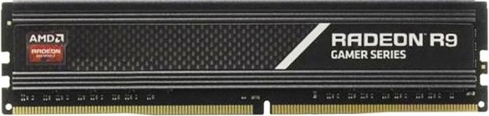 Модуль памяти AMD 16GB Radeon™ DDR4 3000 DIMM R9 Gamers Series Black Non-ECC, CL16, 1.35V, Bulk R9416G3000U2S-UO R9416G3000U2S-UO