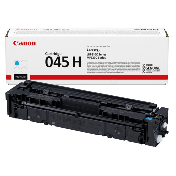 Тонер-картридж Canon CRG 045 HC голубой для Canon MF 63..LBP 61.. (2200 стр.) 1245C002 1245C002