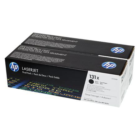 Тонер-картридж HP 131X черный x2уп. для HP LJ Pro 200 M251/M276 (2400стр.) CF210XD CF210XD