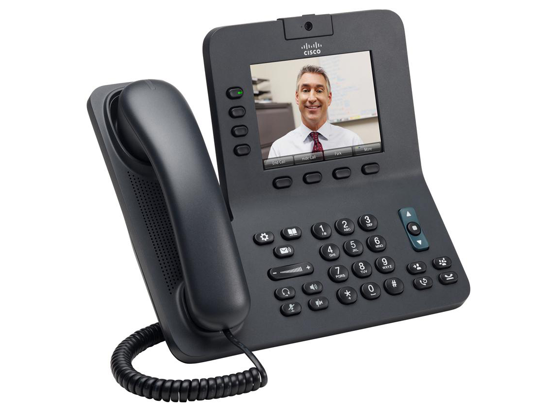 CP-8941-K9= Телефон Cisco Unified Phone 8941, Phantom Grey, Standard Handset CP-8941-K9= 