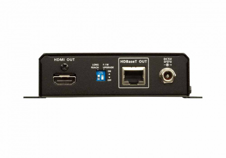 Удлинитель-передатчик ATEN HDMI+ETHERNET+RS232+IR, 100 метр,, 1xUTP Cat5e, 2xHDMI+RJ45+RS232+2xIR, без шнуров, DC 5,3V, (макс,разр,4096x2160/3840x2160 60Hz 4:2:0/30Hz 4:4:4 70м Cat5e/6;100м Cat6a/1080p 100м Cat 5e/6/6a) VE814AT-AT-G VE814AT-AT-G