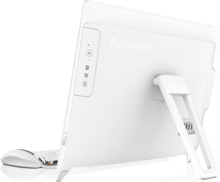Моноблок Lenovo C20-00 (white 19.5" HD+ Pen J3710 4Gb 500Gb noDVD DOS/k+m) (F0BB00RPRK) F0BB00RPRK