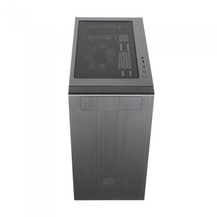 Корпус Cooler Master MasterBox MB400L with ODD mATX, Brushed Front Panel, Mesh Intakes, ODD bay, Metal Side Panel (097670) MCB-B400L-KN5N-S00 MCB-B400L-KN5N-S00