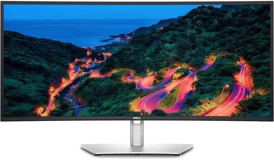 Монитор Dell 34" Curved S/BK (IPS;21:9;300cd/m2;2000:1;3440x1440x60Hz;5ms;178/178; 1.07 bln col;DP1.4,2xHDMI2.0;3xUSB-C;5xUSB3.2(Gen2),RJ45;HAS;Tilt;Swiv;Spk 2x5W;VESA)  U3423WE U3423WE