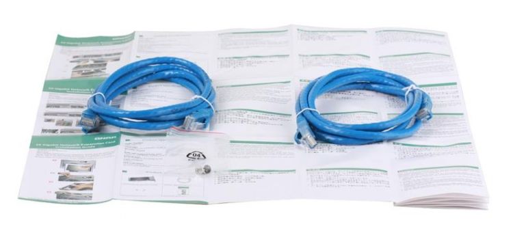 Сетевая карта QNAP двухпортовая 10 GbE для TS-ECxx80U-RP, SS-ECxx79U-SAS-RP, TS-ECx79U-SAS-RP, TS-ECx79U-RP LAN-10G2T-U LAN-10G2T-U