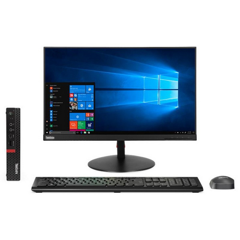 Персональный компьютер Lenovo ThinkCentre Tiny M75q-1 RYZEN 5 PRO 3400GE 8GB 256GB M.2 Int Radeon VEGA11 NoDVD 2X2AC+BT USB KB&Mouse W10 P64-RUS  3Y on-site 11A4000HRU 11A4000HRU